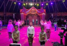 «Galkynyş» milli at üstündäki oýunlar topary Bakudaky «Circus Sea Breeze» sirk arenasynda täsirli çykyşlary görkezdi