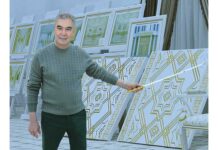 Türkmenistanyň Halk Maslahatynyň Başlygy Arkadag şäheriniň gurluşygynyň barşy bilen tanyşdy