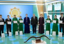 В Туркменистане прошёл интеллектуальный конкурс среди школьников