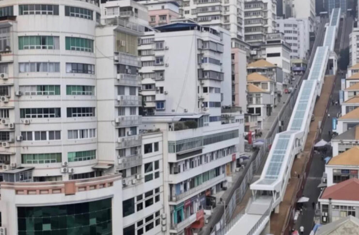 Iň uly eskalator ulgamy açyldy