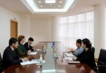 Türkmenistan bilen ÝUNISEF hyzmatdaşlygyň möhüm ugurlaryny ara alyp maslahatlaşdylar