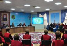 «Zenan diplomatlaryň jemgyýetdäki orny we olaryň ýeten sepgitleri» atly interaktiw dialog geçirildi