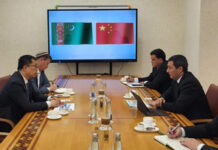 Türkmenistanyň bilim ministriniň orunbasary “Huawei” kompaniýasynyň wise-prezidenti bilen duşuşdy