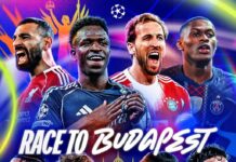 Çempionlar Ligasynda çärýek final duşuşyklary