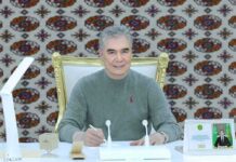 Arkadag şäheri gün-günden gözelleşýär