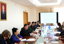 Türkmenistanyň DIM-de BSGG-niň Ýurt boýunça edarasynyň ýolbaşçysy bilen duşuşyk geçirildi