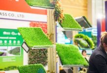 На выставке в Ашхабаде представлены прочные газоны WMGrass