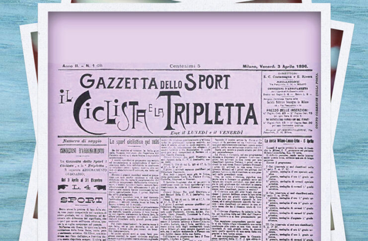 «La Gazzetta dello Sport» gazetiniň ilkinji sany
