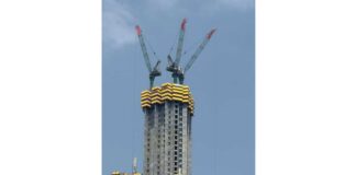 “Jeddah Tower” 100-nji gata ýetdi