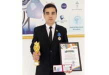 Туркменский студент завоевал международное признание на конкурсе в Астане