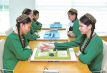 В Ашхабаде прошел чемпионат Туркменистана по национальной игре «takylatdy»