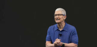 “Apple”-iň ýolbaşçy düzümi üýtgär