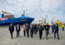 Türkmen wekiliýetiniň Gruziýanyň portlaryna sapary