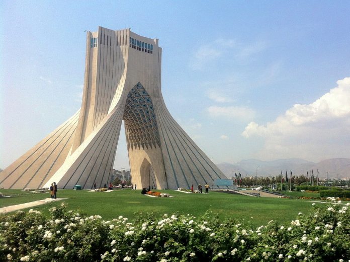 Azadi Tower Tehran City