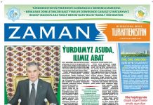 Zaman Türkmenistan pdf formatynda 2022-01-14