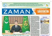 Zaman Türkmenistan pdf formatynda 2022-04-08
