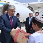 kazakh president in ashgabat caspian summit