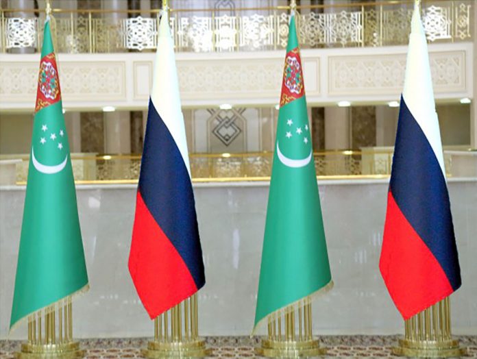 turkmen rus flag