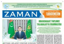 Zaman Türkmenistan pdf formatynda 2022-06-29