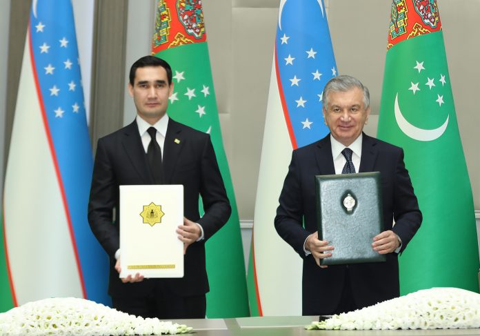 uzbek turkmen president