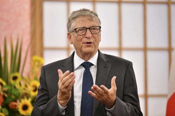 bill gates ordered rising sun of japan