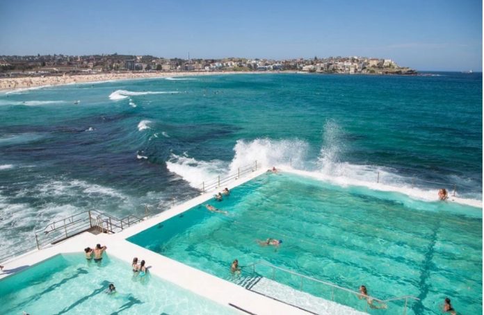 bondi beach australia the iceberg pool