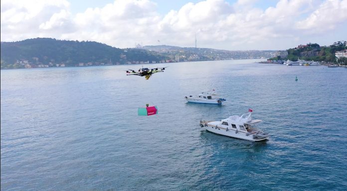 yemeksepeti drone delivery