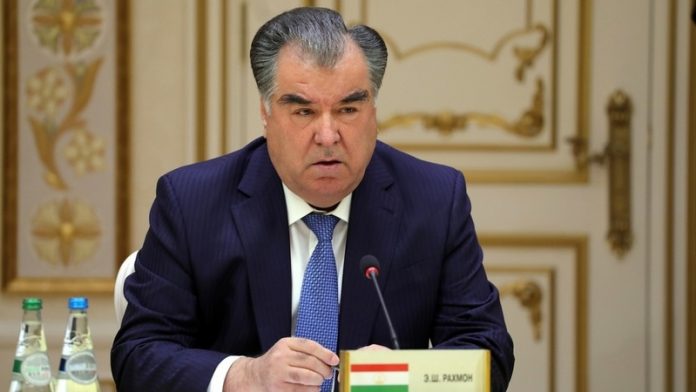 emomali rahmon president tajikistan