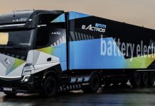 “Mercedes” kuwwatly elektrik ýük ulagyny tanyşdyrdy