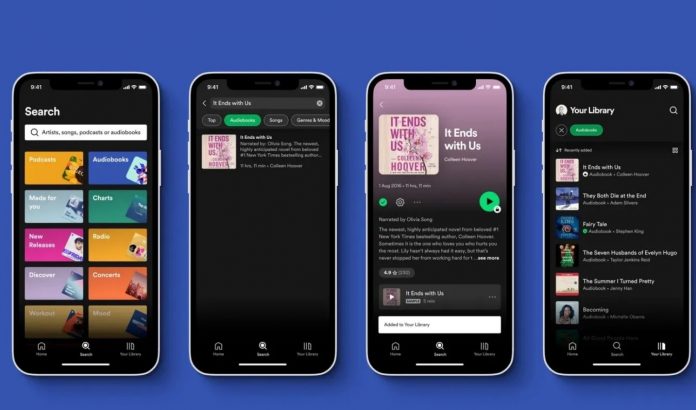 smartphone spotify audio