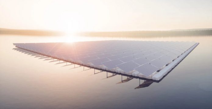 floating solar panel