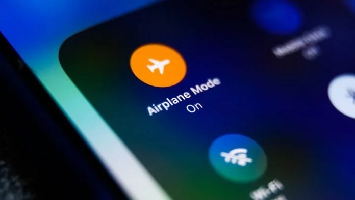 airplane mode telephon smartphione