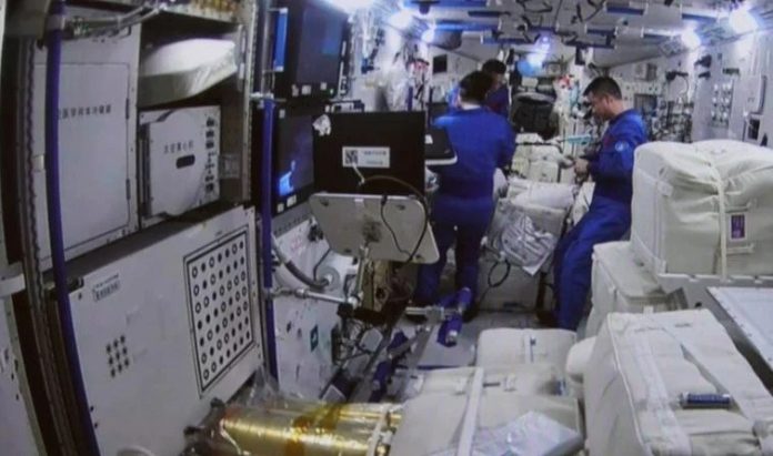 china space station n