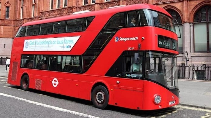londin bus 2 storey