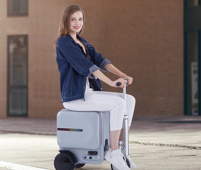 airwheel luggage smart baggage cemedan