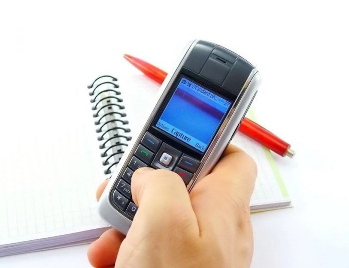 sms message telefon