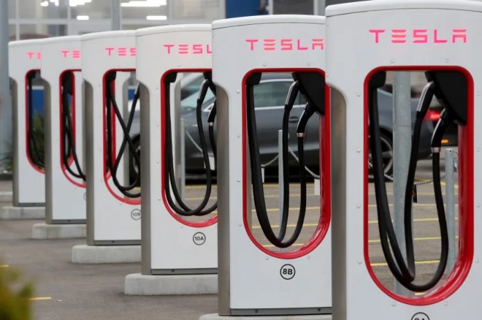 tesla supercharger