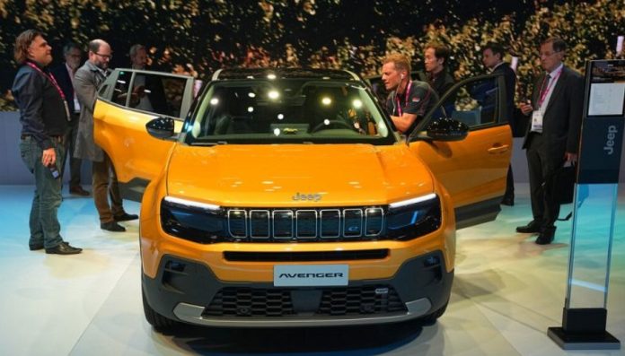 car of the europe 2023 jeep avanger