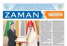 Zaman Türkmenistan PDF formatynda 2023-02-24