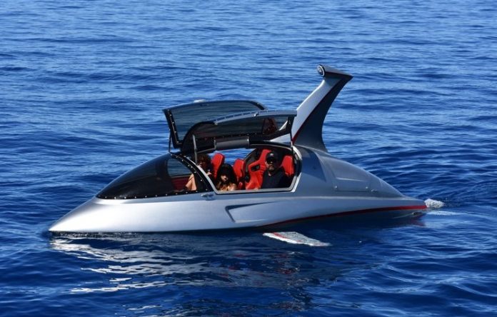 jet shark boat semi sunmarine