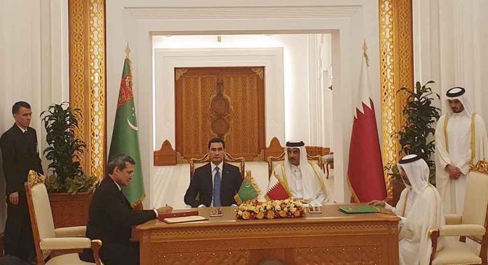 katar-dushsusyk-visit-turkmenistan-president