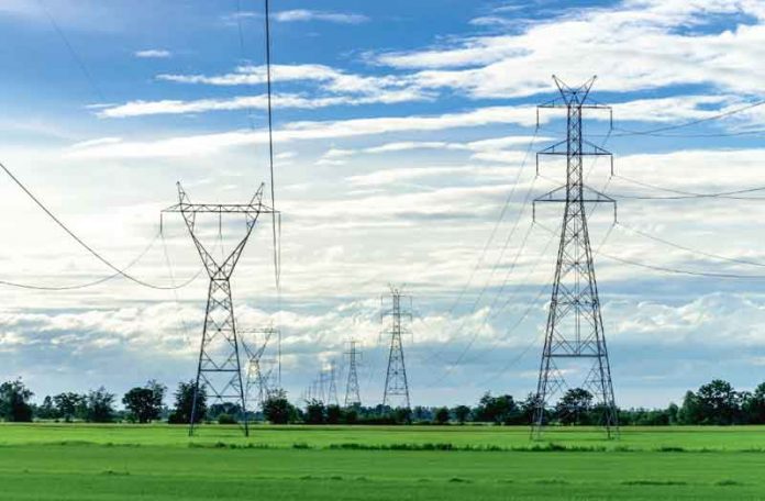 high-voltage-electric-pole-high-voltage-power-pole-blue-sky