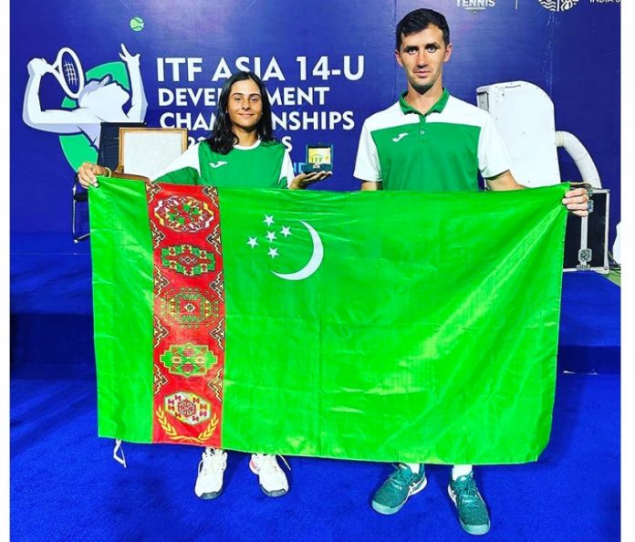 ilima guseynova tennis turkmenistan u-14