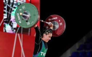 Туркменская тяжелоатлетка стала чемпионкой мира среди девушек не старше 17 лет с тремя золотыми медалями