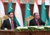 Туркменистан и Таджикистан приняли Декларацию об углублении стратегического партнерства