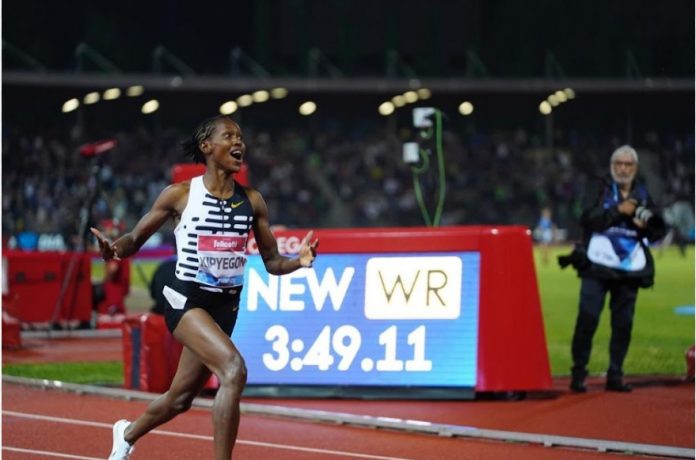 Faith Kipyegon world record