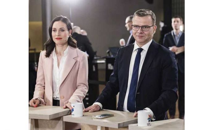 Sanna-Marin-and-Petteri-Orpo-finland-pm