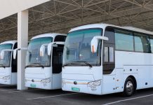 Aşgabat – Türkmenbaşy aralygynda goşmaça awtobus gatnawy ýola goýuldy