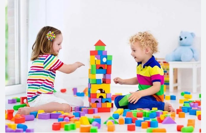 playing child kid