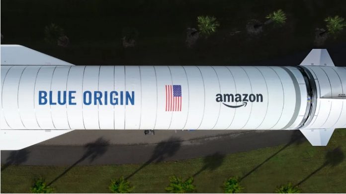 BLUE ORIGIN amazon project kupier internet from space